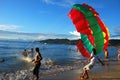 Phuket, Thailand: Paraglider Take-Off