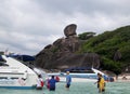 Phuket Thailand Similan Island Customer Going Back Royalty Free Stock Photo