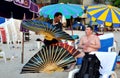 Phuket, Thailand: Vendor Selling Fans