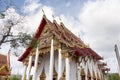 Phuket, Thailand -  04/19/2019:Wat Chalong Temple on sunny summer day at Phuket island, Thailand. It`s the biggest and oldest Royalty Free Stock Photo