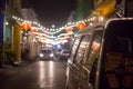 Phuket Town at night Royalty Free Stock Photo