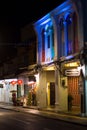 Phuket Town at night Royalty Free Stock Photo