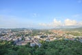 Phuket Town top view from Khao Rang hill Royalty Free Stock Photo