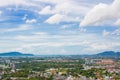 Phuket Town top view from Rang Hill Royalty Free Stock Photo