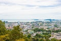 Phuket Town top view from Rang Hill Royalty Free Stock Photo