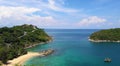 Phuket Viewpoint. See the blue sea. Royalty Free Stock Photo