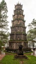 Phuoc Duyen tower in the Thien Mu Pagoda in Hue, Vietnam