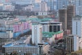 Phyongyang in North Korea Royalty Free Stock Photo
