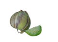 physalis philadelphica. Tomatillo or Mexican husk tomato Royalty Free Stock Photo