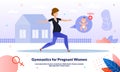 Physical Activity During Pregnancy Vector Banner