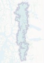 Physical map of Southern Patagonian Ice Field map