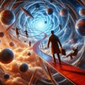 A physicist discovers a way to travel through parallel universes