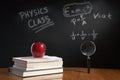 Physics class concept Royalty Free Stock Photo