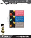 Physics, movements of the earth around the sun, formation of the seasons, Next generation problems, Royalty Free Stock Photo