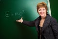 Physics professor Royalty Free Stock Photo