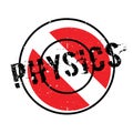 Physics rubber stamp