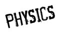 Physics rubber stamp