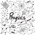 Physics Science Theory Law And Mathematical Formula Equation, Do