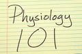Physiology 101 On A Yellow Legal Pad