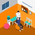 Physiotherapy Rehabilitation Isometric Poster