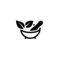 Phytotherapy Icon. Flat Design