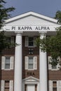 Pi Kappa Alpha chapter at Purdue University. Pi Kappa Alpha is a college fraternity and an international brotherhood