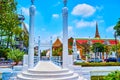 Pi Kun Bridge across Rop Krung Canal in Bangkok, Thailand