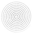 Pi - 3.1415 - Mathematical Helix - Column of Numbers Spiral Royalty Free Stock Photo