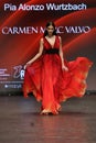 Pia Alonzo Wurtzbach walks the runway at The American Heart Association's Go Red For Women Red Dress Collection 2016