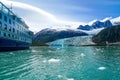 Pia Glacier in Parque Nacional Alberto de Agostini in the Beagle Channel of Patagonia Royalty Free Stock Photo