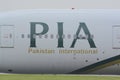 PIA jet aircraft