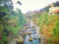 Piabanha river view from Samambaia bridge Petropolis city Brazil