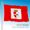 Piacenza, Italy, flag of the municipal city