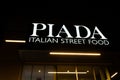 Piada Italian Street Food Exterior at Night