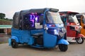 Piaggio ape at Beast fo the East car and motor show in Marikina, Philippines