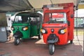 Piaggio ape at G fest car show in Quezon City, Philippines Royalty Free Stock Photo