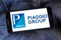 Piaggio motor vehicle manufacturer logo Royalty Free Stock Photo