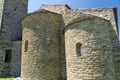 Medieval church of Pian di Sco, Tuscany, exterior Royalty Free Stock Photo