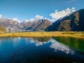 Pian di Spagna Nature Reserve - Lake of Novate Mezzola - IT Royalty Free Stock Photo