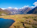 Pian di Spagna Nature Reserve - Lake of Novate Mezzola - IT Royalty Free Stock Photo