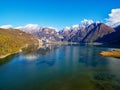 Pian di Spagna Nature Reserve - Lake of Novate Mezzola - IT Royalty Free Stock Photo