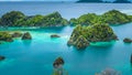 Pianemo Island, Blue Lagoon, Raja Ampat, West Papua, Indonesia