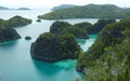 Pianemo Island, Karst landscape, Raja Ampat, South West Papua, Indonesia