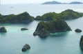 Pianemo Island, Karst landscape, Raja Ampat, South West Papua, Indonesia