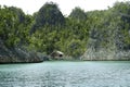 Pianemo Island, Karst landscape, Raja Ampat, South West Papua, Indonesia