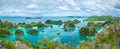 Pianemo Islands, Raja Ampat, West Papua, Indonesia Royalty Free Stock Photo