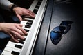 Pianist Royalty Free Stock Photo