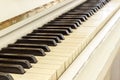 Piano close-up, musical instrument. learn to play the instrument