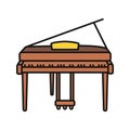 Piano color icon