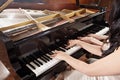 Piano duet Royalty Free Stock Photo